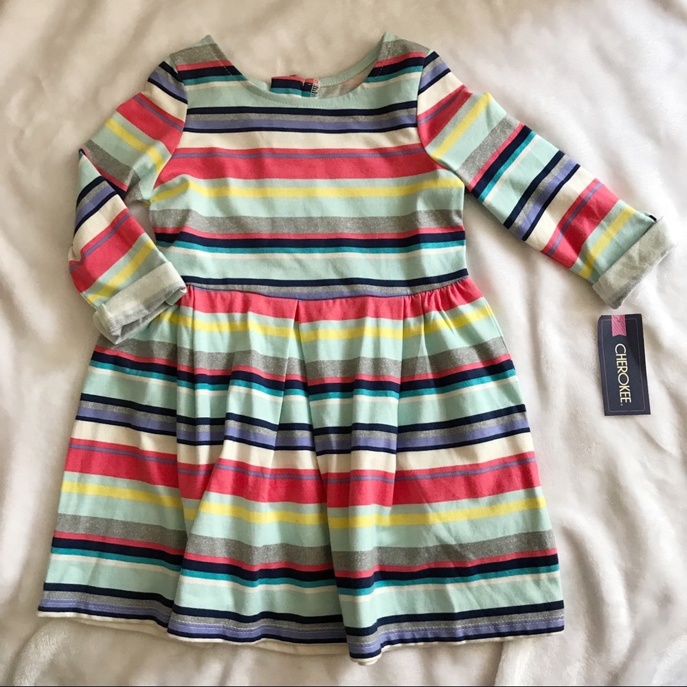 NWT Striped Dress Size 3T